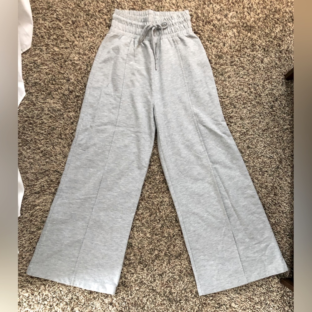 ASOS wide leg high waist sweatpants